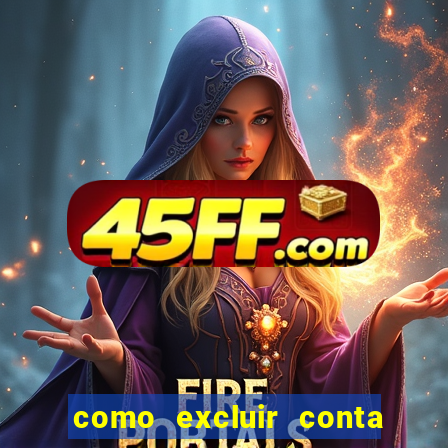 como excluir conta no fatal model